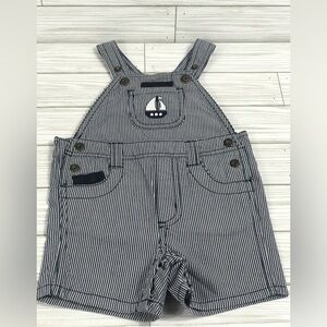 Gymboree Sailboat Overalls Size 3-6 Months